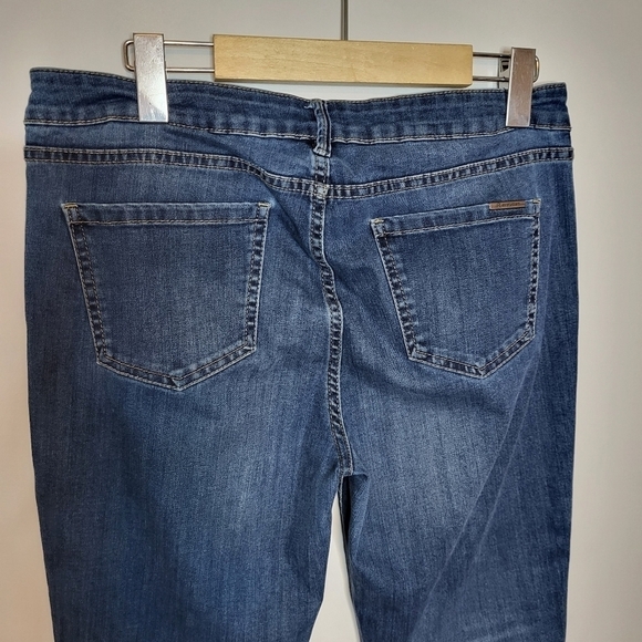 Ricki Revolution Slim Ankle Frayed Hem Jeans Size 6 - Picture 4 of 10